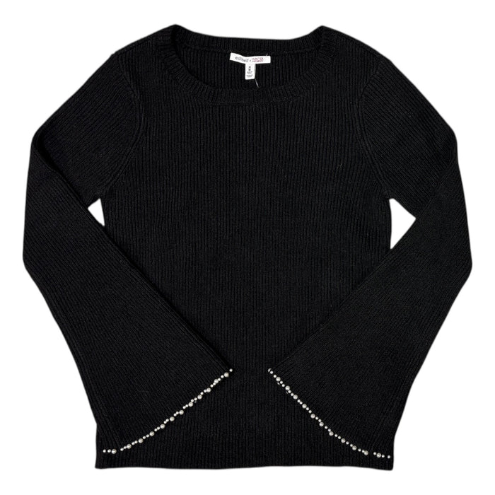 Edited by Hunter McGrady Women's Pearl Trim Bell Sleeve Sweater, Plus Size