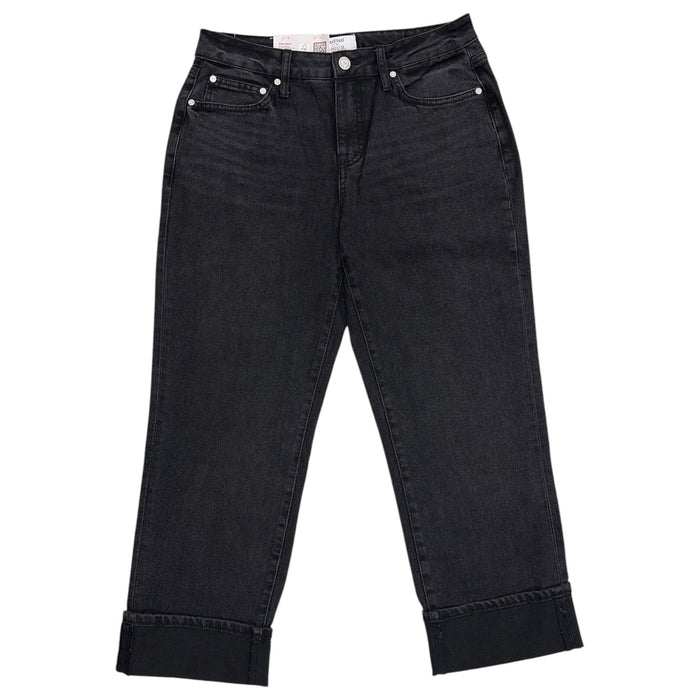 Edited by Hunter McGrady Women's Cuffed Wide Leg High Rise Jean