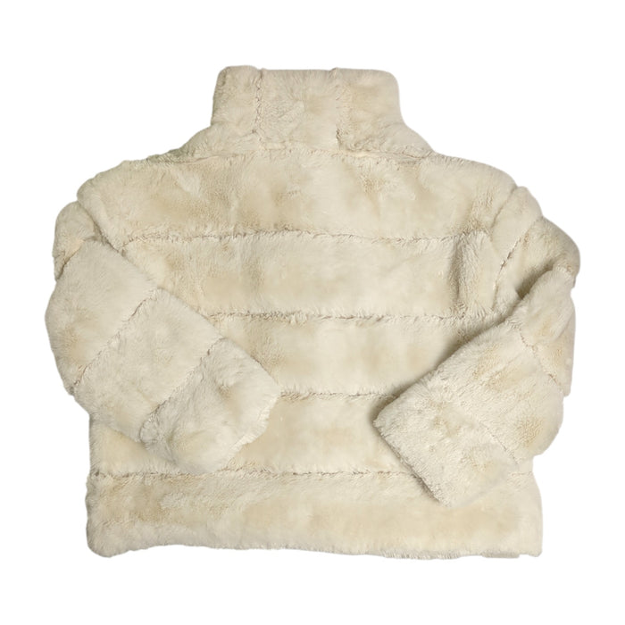 Edited by Hunter McGrady Women's Faux Fur Satin Lined Jacket, Plus Size