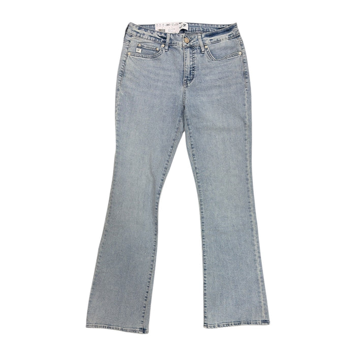 Seven7 Women's High Rise Regular Fit Bootcut Stretch Denim Jeans