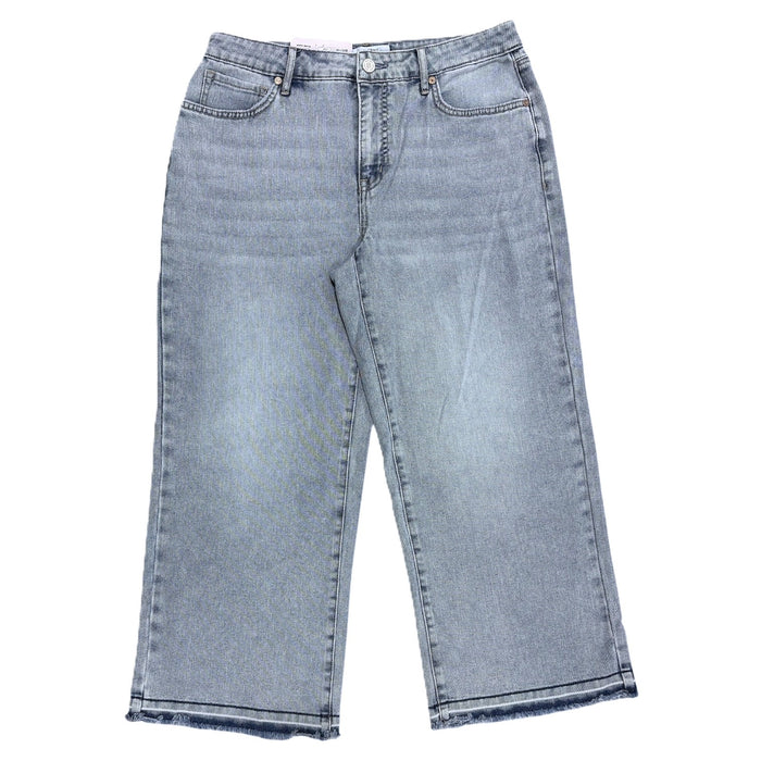Edited by Hunter McGrady Women's High-Rise Relaxed Fit Wide Leg Crop Jeans