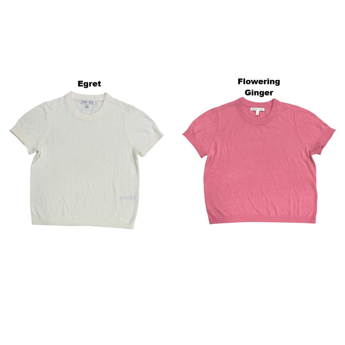 Edited by Hunter McGrady Women's Lightweight Luxe Sweater T-Shirt, Plus Size
