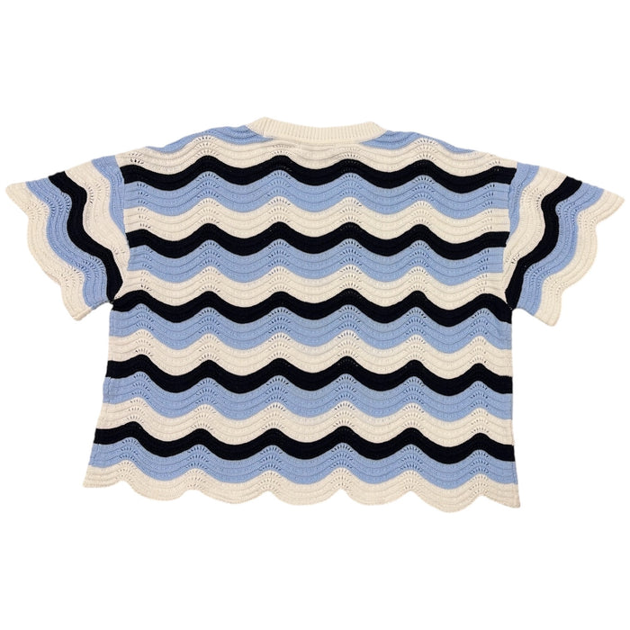 Edited by Hunter McGrady Women's Lightweight Crochet Top, Plus Size