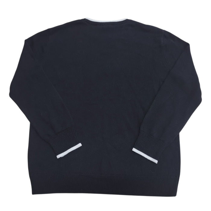 Vince Camuto Women's Game Day Comfort Crewneck Pullover Sweater