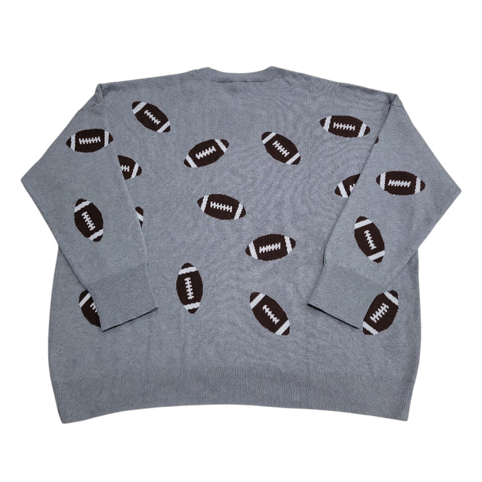 Vince Camuto Women's Game Day Comfort Crewneck Pullover Sweater