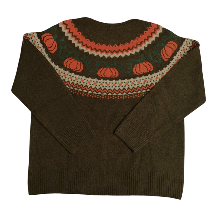 Vince Camuto Women's Knitted Long Sleeve Pullover Halloween Sweater