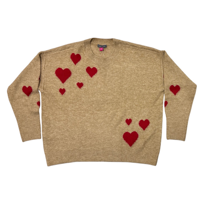 Vince Camuto Women's Soft & Festive Relaxed Fit Valentine's Day Sweater