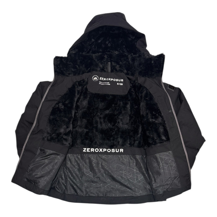 ZeroXposur Women's Seamless Insulated Puffer Jacket w/ Removable Hood