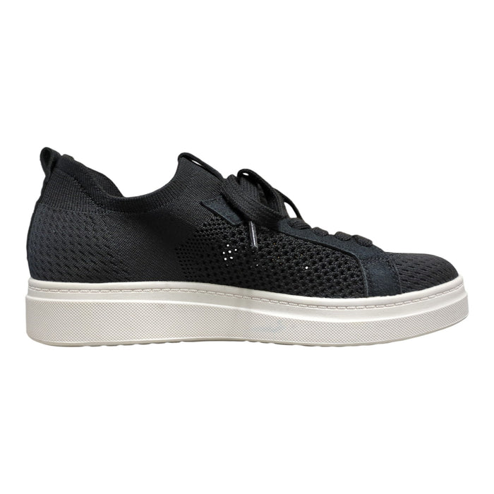 White Mountain Women's Lightweight Breathable Knit Lace-Up Sneaker