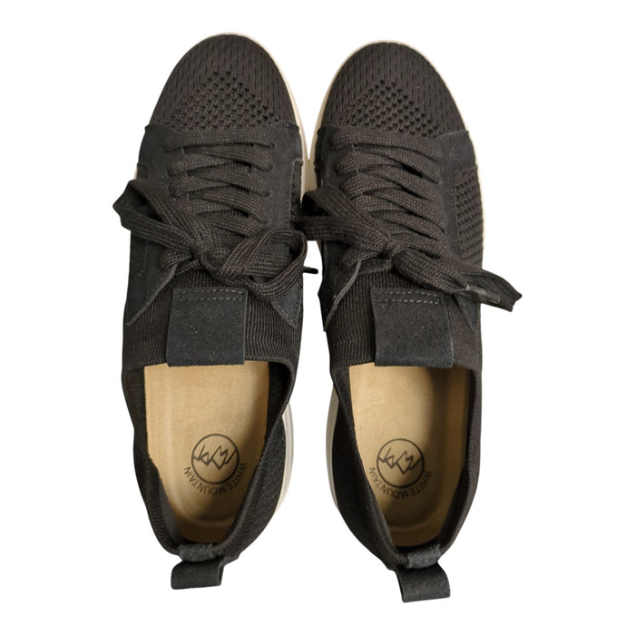 White Mountain Women's Lightweight Breathable Knit Lace-Up Sneaker