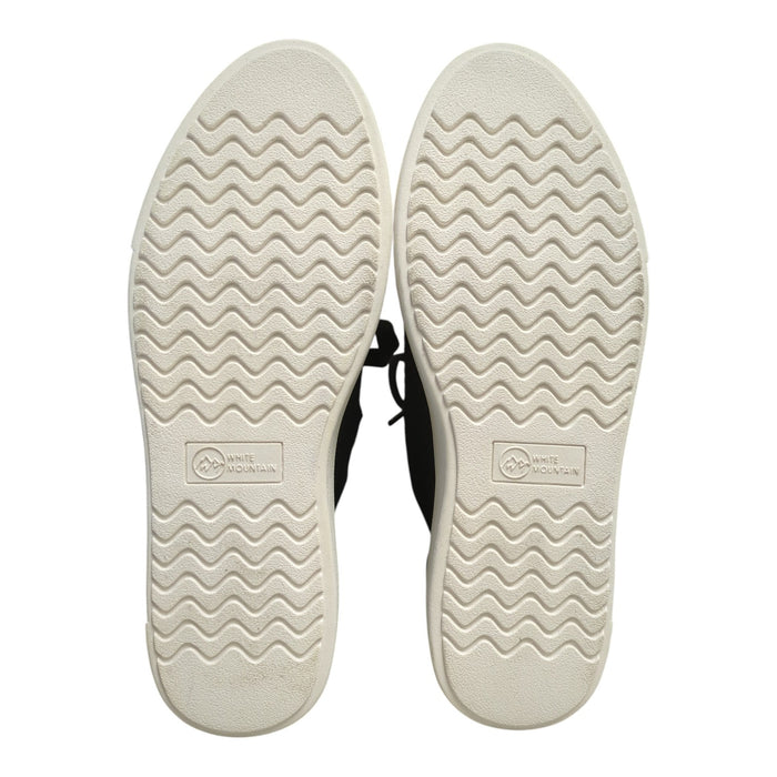 White Mountain Women's Lightweight Breathable Knit Lace-Up Sneaker