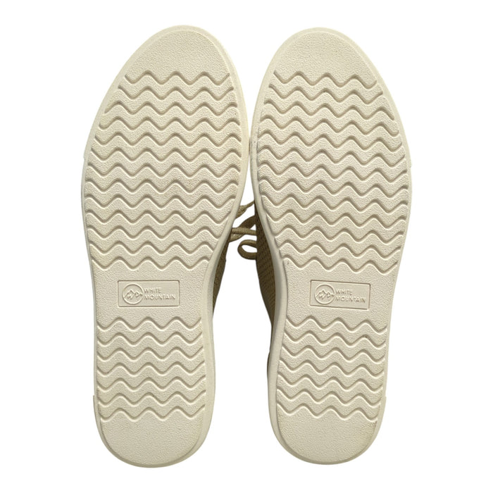 White Mountain Women's Lightweight Breathable Knit Lace-Up Sneaker