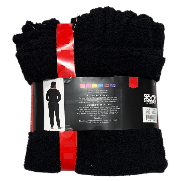 Cuddl Duds Women's Super Soft Cozy Hooded Pullover & Jogger Lounge Set