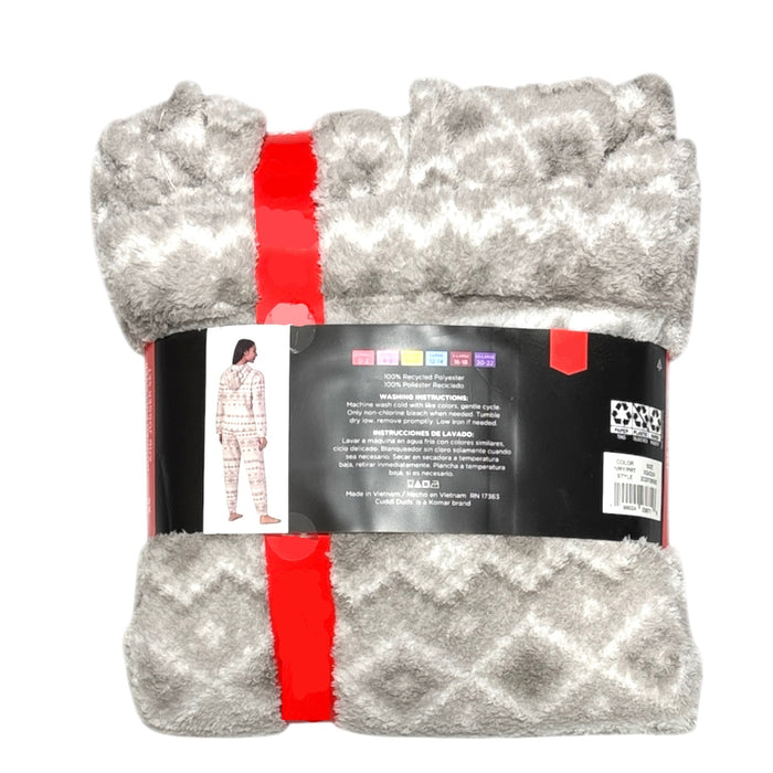 Cuddl Duds Women's Super Soft Cozy Hooded Pullover & Jogger Lounge Set