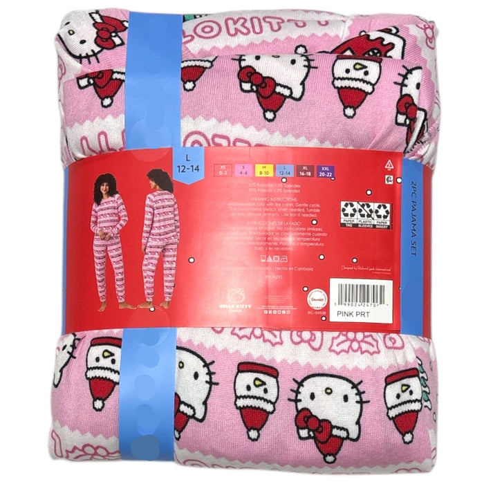 Licensed Women's 2 Piece Long Sleeve Pullover & Jogger Lightweight Pajama Set