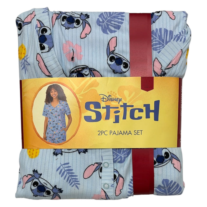 Richard Leeds Women's Character Lightweight Short Sleeve/Ankle Pant Pajama Set