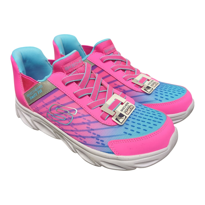 Skechers Girls Lightweight Hands Free Swift Fit Flex Glide Sneaker