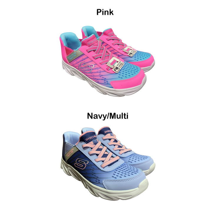 Skechers Girls Lightweight Hands Free Swift Fit Flex Glide Sneaker