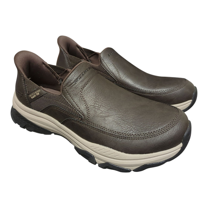 Skechers Men's Izaiah Hands Free Swift Fit Slip-On Sneaker, Wide