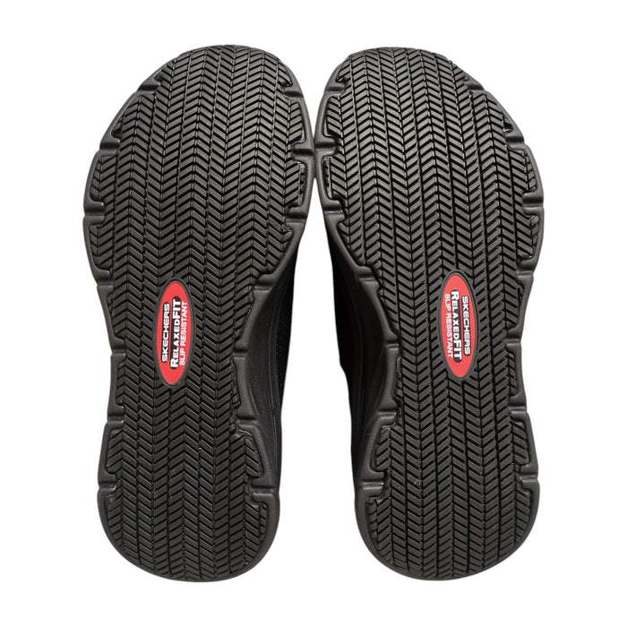 Skechers Women's Slip-Resistant Relaxed Fit Memory Foam Cushioned Work Shoe