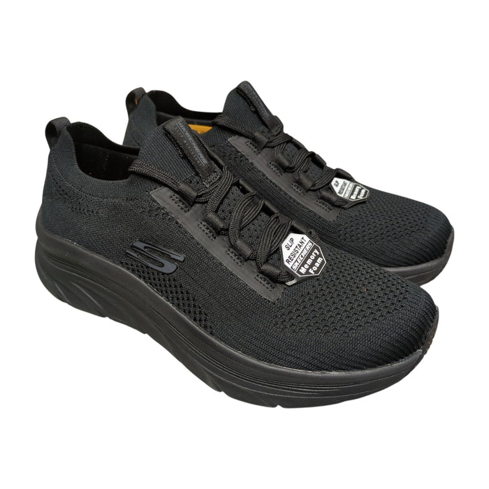 Skechers Women's Slip-Resistant Relaxed Fit Memory Foam Cushioned Work Shoe