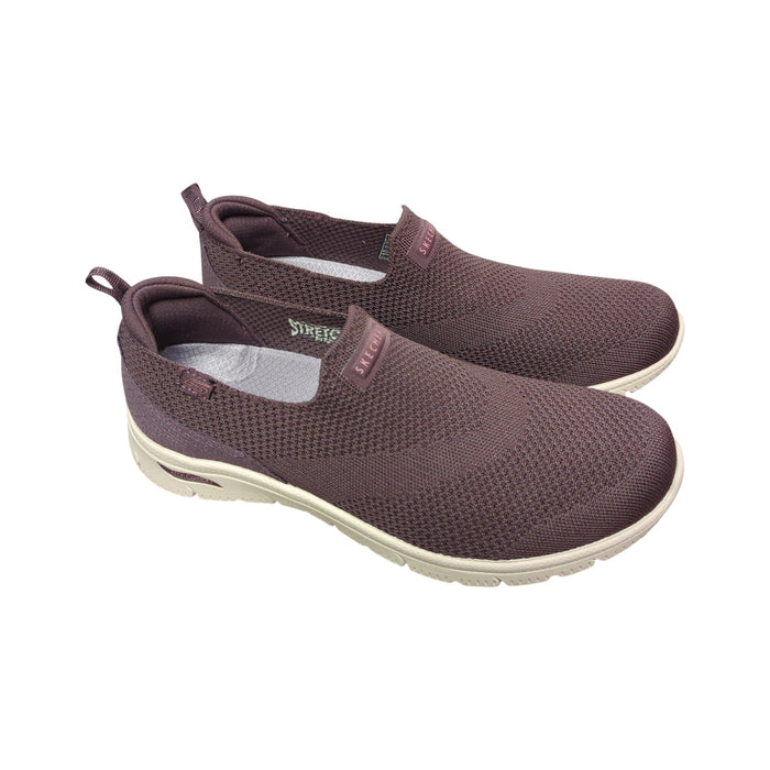 Skechers Women's Arch Comfort Flexible Traction Outsole Slip-On Shoe