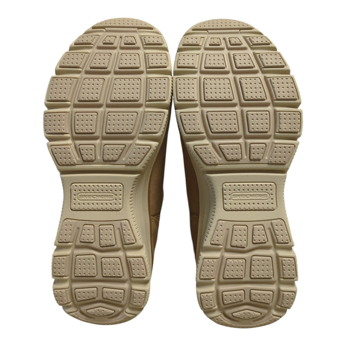 Skechers Women's Swift Fit Easy Going Vegan Suede Faux Fur Trimmed Boot