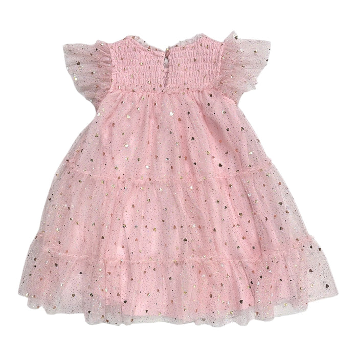 Zunie Girls Lightweight Regular Fit Knee Length Tulle Dress