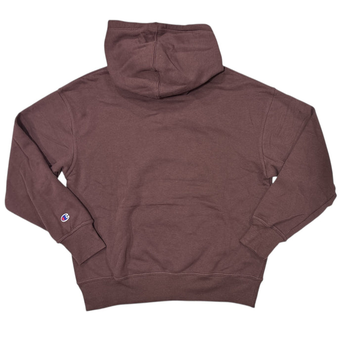 Champion Women's Comfy Fleece Pullover Hoodie w/ Kangaroo Pocket