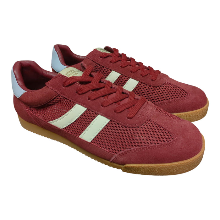 Steve Madden Women's Retro-Inspired Suede Lace-Up Sneaker