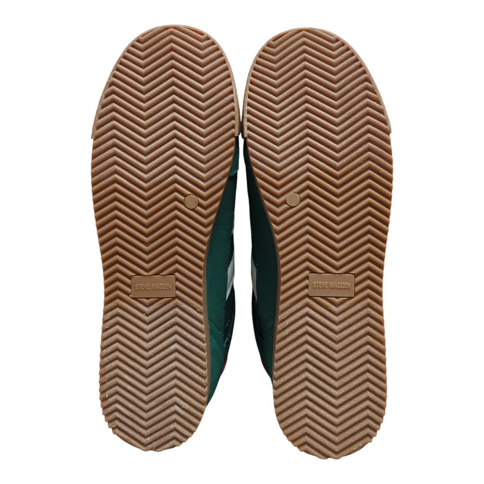 Steve Madden Women's Retro-Inspired Suede Lace-Up Sneaker