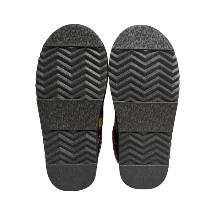 Steve Madden Girls Faux Fur Lined Everyday Slip-On Slipper