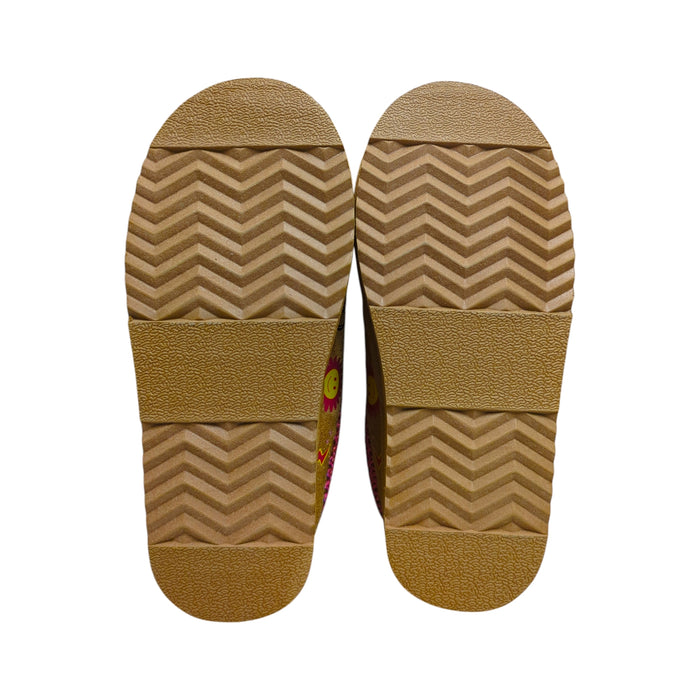 Steve Madden Girls Faux Fur Lined Everyday Slip-On Slipper