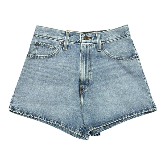 Levi's Women's High-Waisted Relaxed Fit 5 Pocket Cotton Denim Mom Short