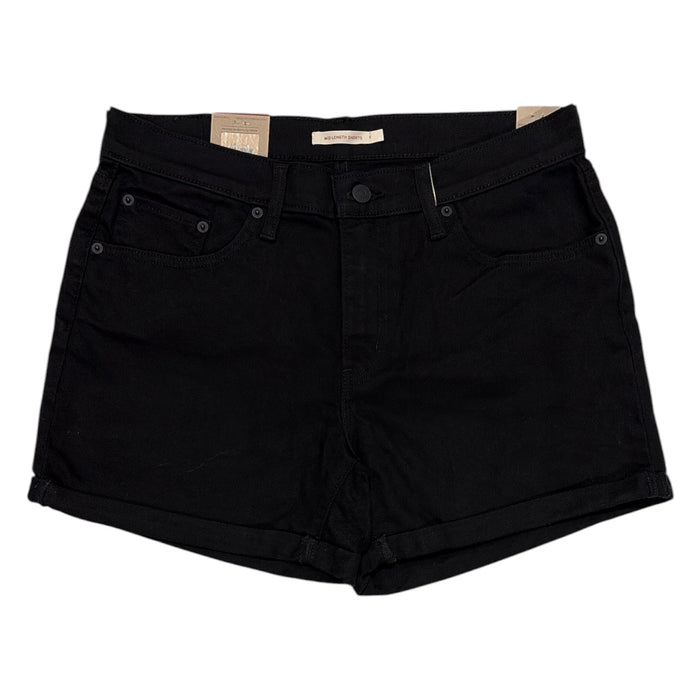 Levi's Women's Mid-Length Slim Fit 5 Pocket Stretch Denim Short