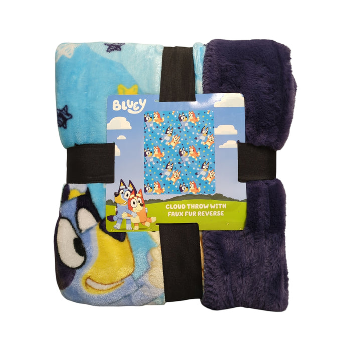 Northwest Licensed Character Plush Faux Fur Kids Throw Blanket, 50" x 60"