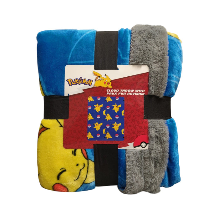 Northwest Licensed Character Plush Faux Fur Kids Throw Blanket, 50" x 60"