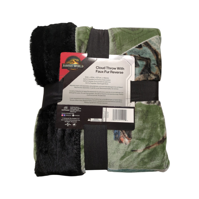 Northwest Licensed Character Plush Faux Fur Kids Throw Blanket, 50" x 60"