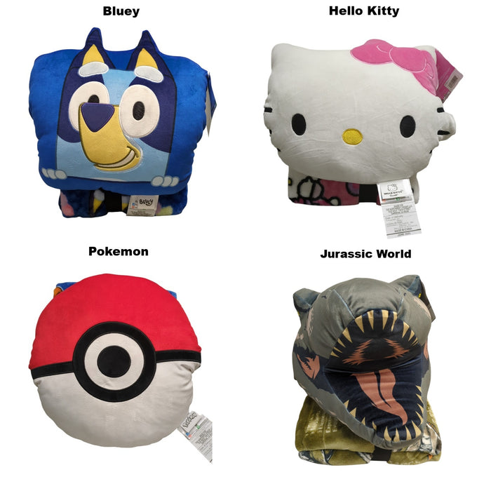Northwest Licensed Character Matching Plush Hugger & Throw Set