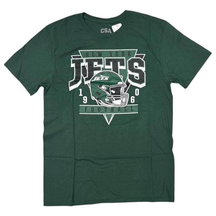 CSA Men's NFL Soft Comfortable Graphic Print Short Sleeve T-Shirt