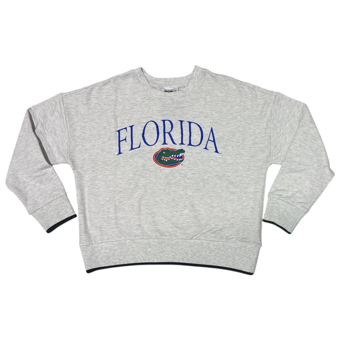 Sideline Apparel Women's NCAA Long Sleeve Loose Fit Cropped Sweatshirt