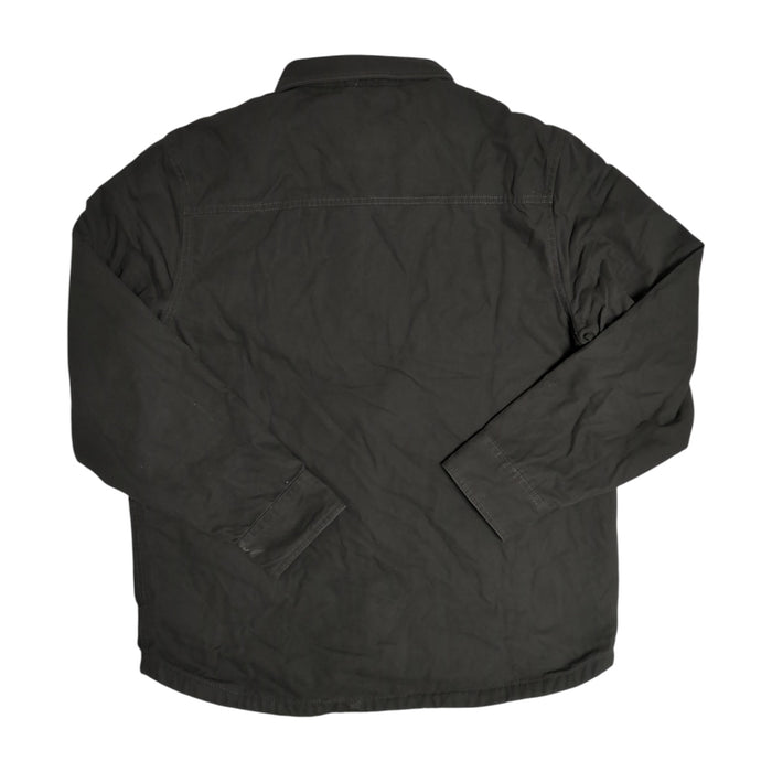 Coleman Men's Fleece Lined Snap Closure Canvas Shirt Jacket