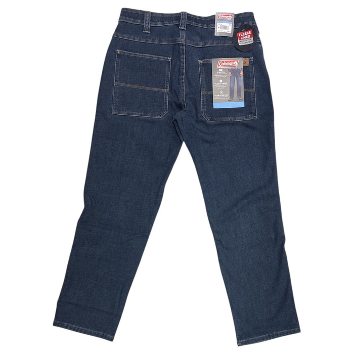 Coleman Men's Extra Warm Bonded Fleece Lined Stretch Denim Pant