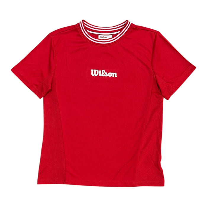 Wilson Boy's Lightweight Short Sleeve Breathable Activewear Shirt