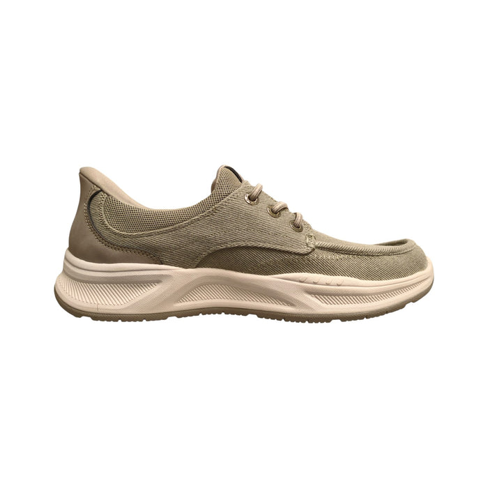 Skechers Men's Canvas Swift Fit Bungee Laced Casual Sneaker