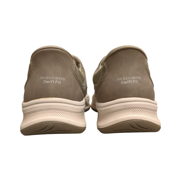 Skechers Men's Canvas Swift Fit Bungee Laced Casual Sneaker
