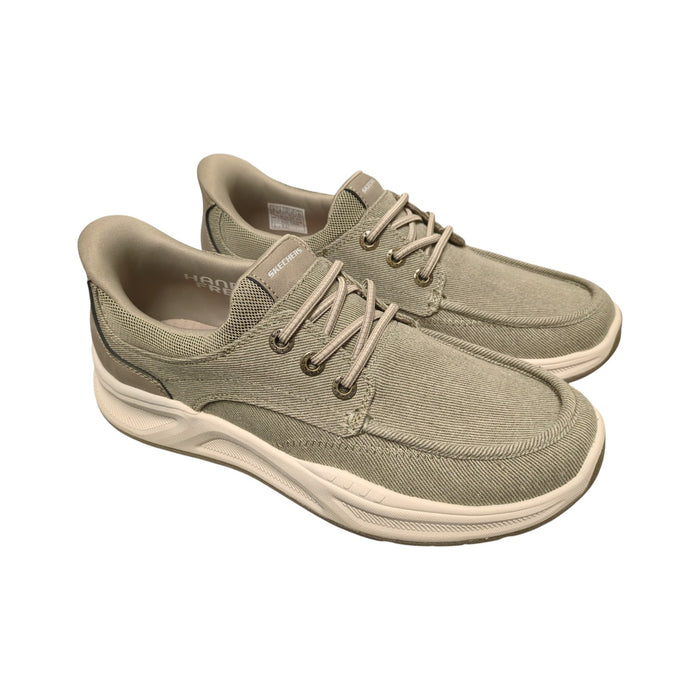 Skechers Men's Canvas Swift Fit Bungee Laced Casual Sneaker