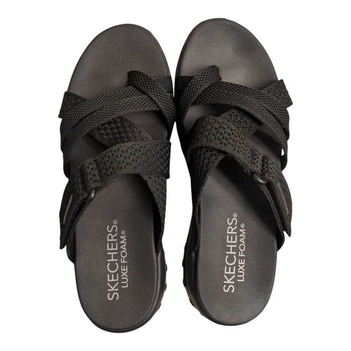 Skechers Women's Lightweight & Flexible Everyday Strappy Slide Sandal