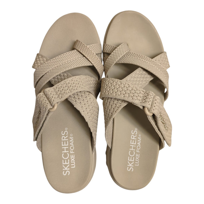 Skechers Women's Lightweight & Flexible Everyday Strappy Slide Sandal
