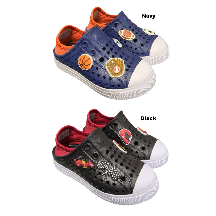 Skechers Toddler Boys Lightweight Foamies Molded Slip-On Shoe